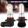 9005 HB3 LED Headlight Bulbs Kit High-Beam 35W 4000LM 6000K