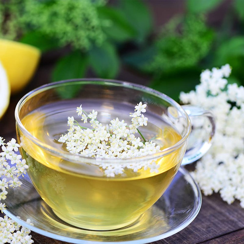 Messmer Elderflower and Lime Tea, 20 Tea Bags, Vegan, Gluten-Free,