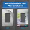 LIDER Decorator Wall Plate, Impact Resistant, Plexiglass, Reflective Finish, Modern