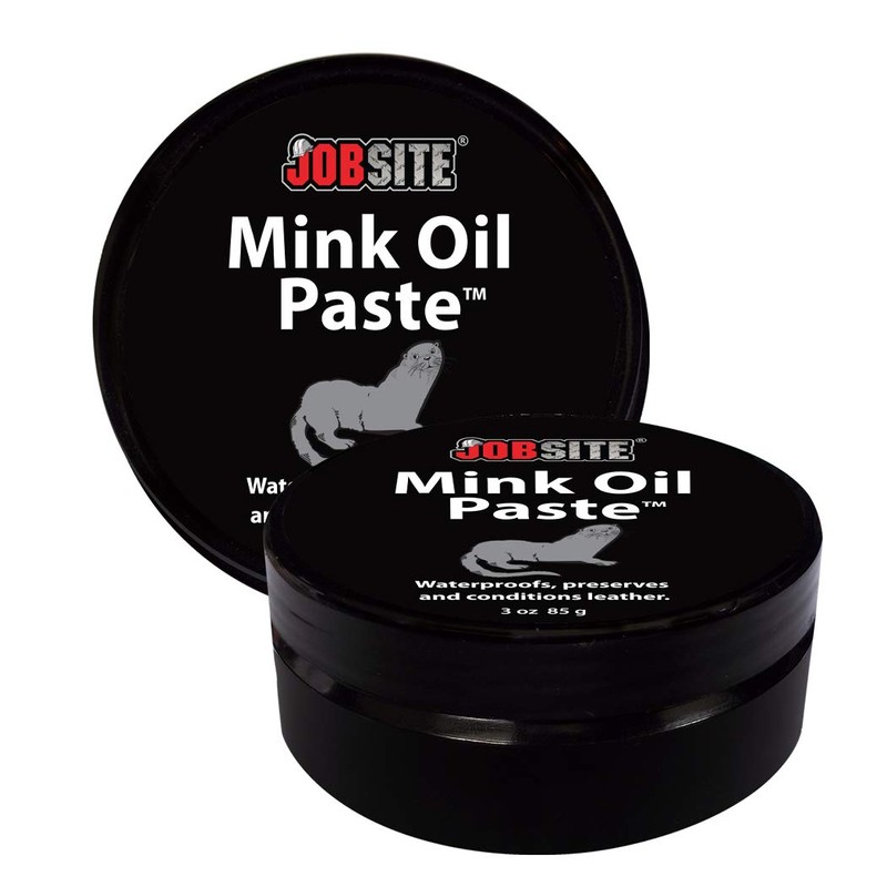 JobSite Premium Mink Oil Leather Waterproof Paste - Preserve Leather
