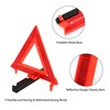 TUCKBOLD Car Warning Triangle Foldable | for Breakdown Roadside Reflective