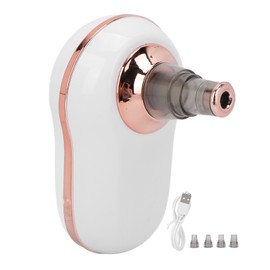 Electric Blackhead Removal Machine Home Portable Rechargeable Vacuum Suction Facial Pore CleanerWhite
