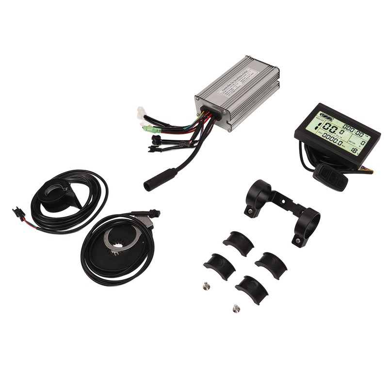 Electric Bike Conversion Kit 25A Sine Wave Controller LCD3U Panel