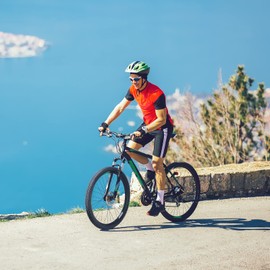 YUNSCM 2-PCS 26" Bike Tires 26x1.95/50-559 and 26" Bike Tubes Schrader Valve Compatible with 26x1.75 26x1.90 26 x 1.95 26x2.0 Bike Bicycle Tires and Tubes (P-123A)