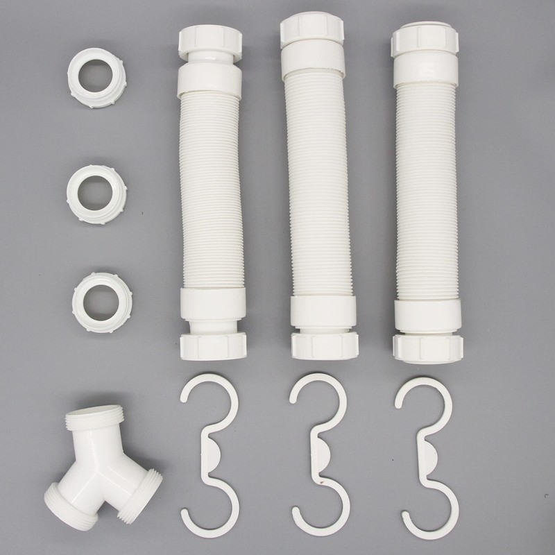 Mucol 1 1/2" or 1 1/4" Double Bowl Sink Drain,