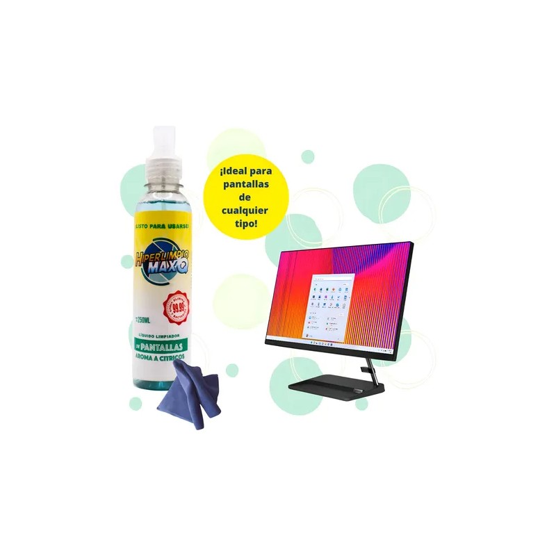 Limpiador De Pantallas Hiperlimpio Max Q 250ml