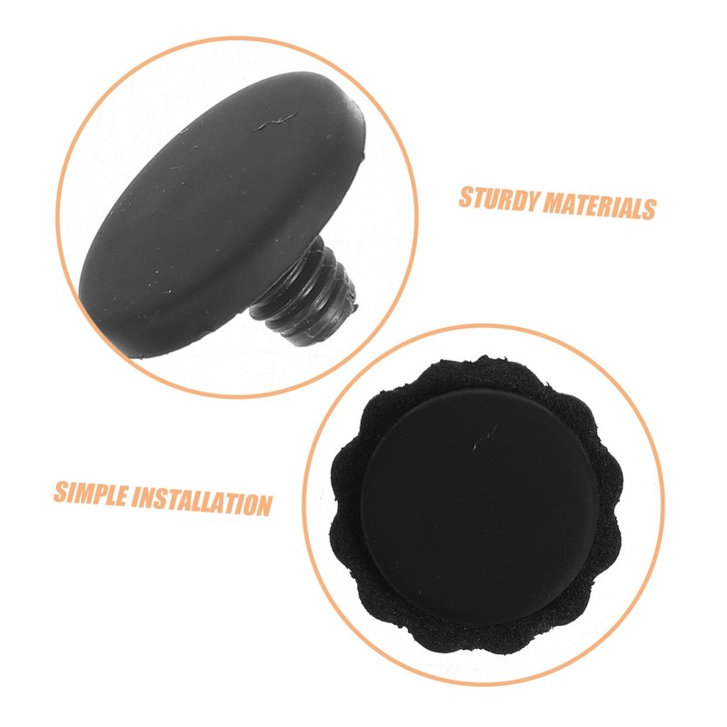 LEDmomo 4 Sets Umbrella Tip Cap Replacement Plastic Durable Umbrella