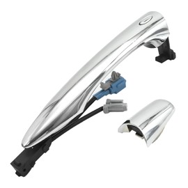 DUZFOREI 806401BA0A Chrome Exterior Door Handle Replacement for Infiniti QX50 QX56 QX60 QX70 QX80 EX35 EX37 FX35 FX50 M56 2008-2020 Models (Front Right Passenger Side)