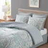Comfort Spaces Cozy Comforter Set-Modern Classic Design All Season Down