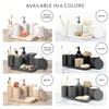 ZCCZ White Bathroom Accessories Set 6 Pieces - Toothbrush Holder,