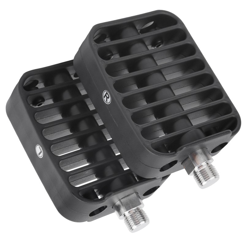 1Pair Plastic Canoeing Kayak Marine Boating Foot Braces Pedal Plate