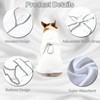 Dog Bathrobe, Microfiber Fast Drying Absorbent Hooded Bath Towel White