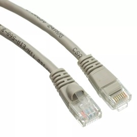 Kamrock Lights LLC Snagless 4 Foot Cat5e Gray Network Ethernet Patch Cable