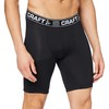 Craft Men's Greatness Bike Shorts, Black/White, Large