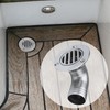 YANYUCB Boat Deck Floor Drain Fittings,Marine Grade 316 Stainless Steel