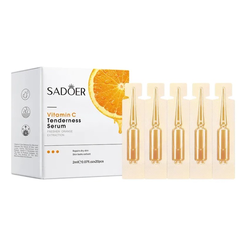 Esencia Nutritiva E Hidratante De Vitamina C Para El Cuidado