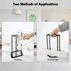 HAKDAY Portable Hanger Organizer Rack, Hanger Storage Stacker Holder Caddy