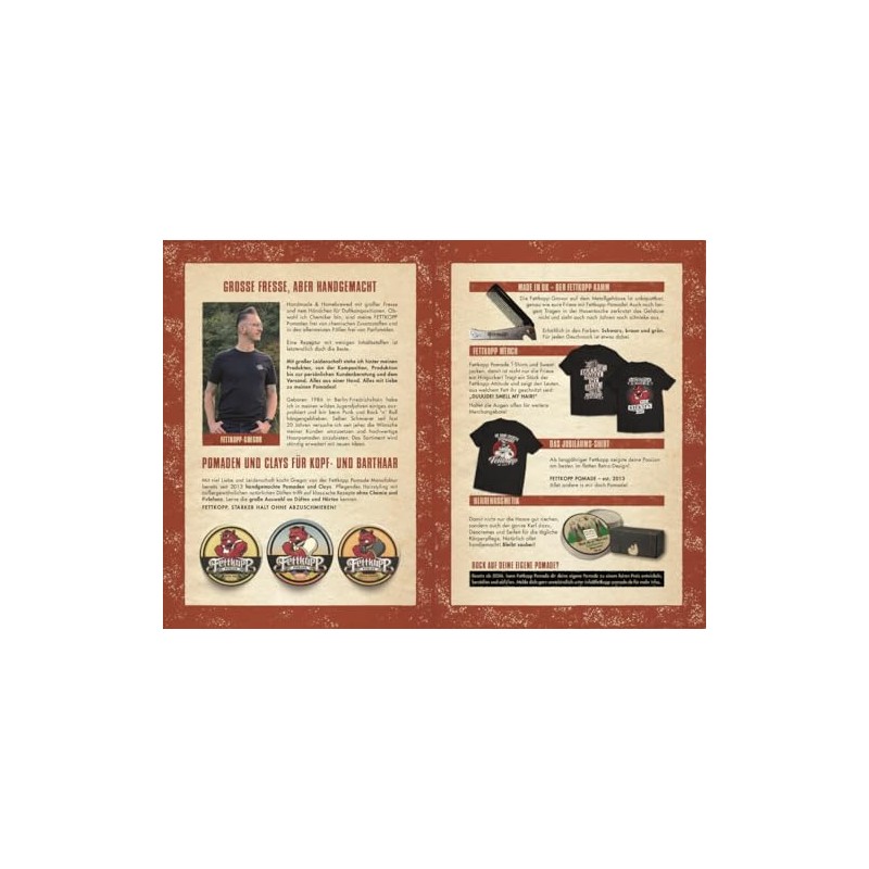 Pomade MANDARINE-ZIMT - LADY YULE - mittlerer Halt/medium hold -