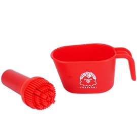 Wahei Freiz Ganso Yakiyaki YR-019 Okonomiyaki, Takoyaki, Monjayaki, Oil Painting Set with Saucer