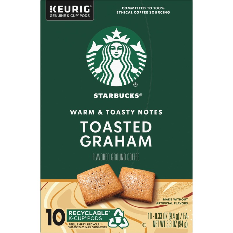 Starbucks Toasted Graham Flavored Medium Roast K-Cup