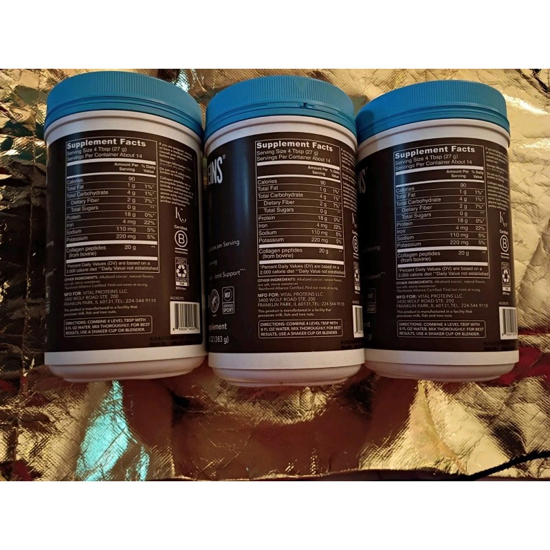 Vital Proteins 3 Pack Vital Proteins Collagen Peptides Powder Chocolate