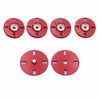 5Pcs/Set Snap Buttons Metal Buckle Buttons Invisible Buckle for Coat