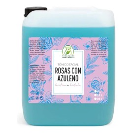 Tónico Facial Hidratante De Rosas Con Azuleno 5 Litros