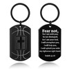 Miss Chipmunk Keychains for Men Basketball Bible Verse Mens Keychain,Mens