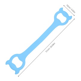 FRCOLOR Heavy Duty Resistance Bands for Arm Exercise High Elasticity Workout Bands for Home Office and Gym Fitness Portable Stretching Strap for Muscle Enhancement and Strength Training