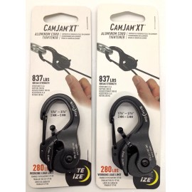 Nite Ize CAM JAM XT Cord Tightener 280 lb 1/16 - 3/16 sz rope  (2 PACK)  NCJSA-01-R3  NEW
