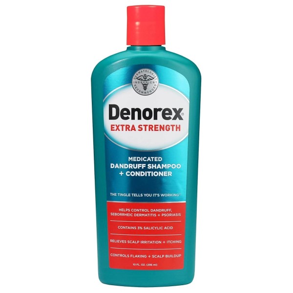 Denorex Extra Strength Anti Dandruff Shampoo & Conditioner Treatment (10oz)