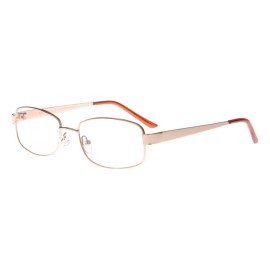 Visual Eyes - Lynn Eyeglass Frame - Yellow Gold, 51-17-135