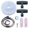 For Husqvarna Starter Pulley Handle Rope Recoil Spring For Husqvarna