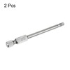 sourcing map 2pcs T20 Security Torx Bit 1/4" Hex Shank