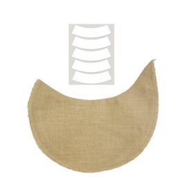 Clothing Shields - Reusable Armpit Sweat Pads with 5 Pairs of Adhesive Strips - Washable Underarm Sweat Pads for Women - Dress Shields for Underarm Women