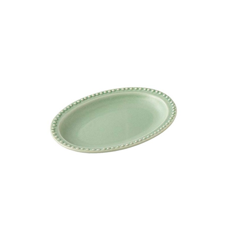 Koyo Pottery 30321 Small Plate, Japanese Tableware, Rim Dot Plate,