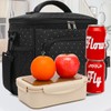 FlowFly Insulated Reusable Lunch Bag Adult Large Lunch Box for