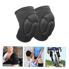Outanaya 2pairs Comfortable Thick Knee Brace Wear-Resistant Knee Sleeve for Outdoor Activities Breathable Support for Joint and Stability Yoga Dance and Volleyball