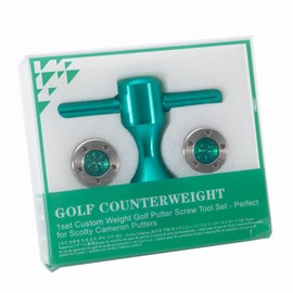 BoltonGolf 1 Set Custom Weights for Titleist Scotty Cameron Golf Putters Available in 5g 10g 15g 20g 25g 30g 35g 40g Enhance Performance and Precision Replacement Weights (15g 1 Set)