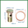 Motoforti 2 Set Banjo Bolt Brake Fitting Adapter Kit M22x1.5