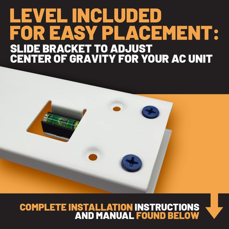 Quick Parts Delivery AC160 Window AC Support Bracket , Strong