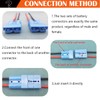 Battery Connector, CESFONJER 2 Sets 120A 600V Battery Quick Connect,