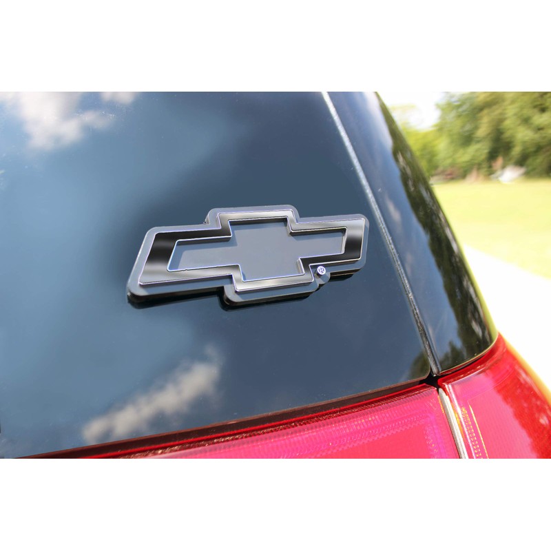 CHROMA 9115 Chevy Injection Molded Emblem, 1 Pack, chrome
