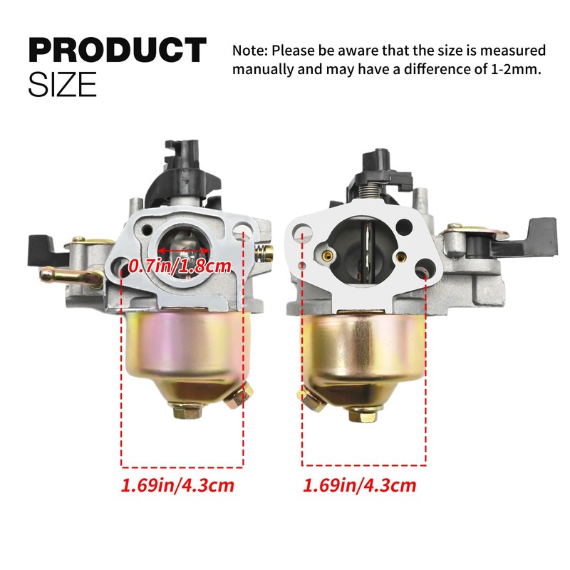 SYOWADA 16100-ZIV-003 Carburetor Tune Up Kit, Replacement for Honda GXV160