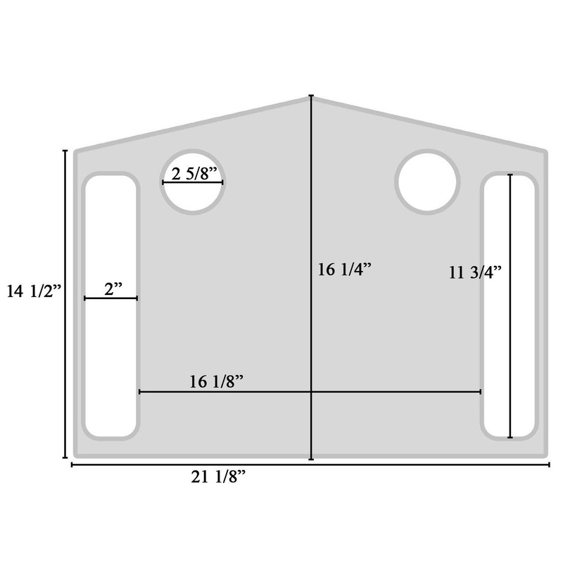 Support Plus Walker Tray Table - Mobility Table Tray for