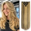 Swy Hair Clip in Hair Extensions Body Wave 7Pcs Straight