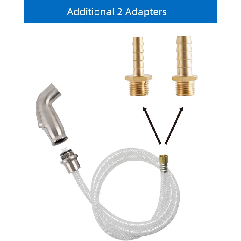 Universal Kitchen Sink Side Sprayer with Quick Side Connector Compatible