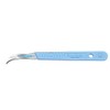 Swann-Morton - Sterile disposable scalpels, handle with a graduated scale made of plastic and stainless steel blade No. 12, box of 10 individually wrapped scalpels.