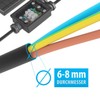 Parlat Cable-connector Double For Outdoor, Muffe For 6-8mm Cable IP68