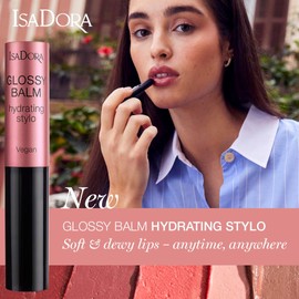 Isadora Lip Balm - Natural Lip Care with Colour and Shine - Lip Balm Protects and Nourishes - Tinted Lip Balm - Lip Care Dry Lips - Lip Repair & Care - Bare Beige 40